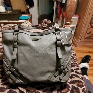 New Dana Buchman gray shoulder bag